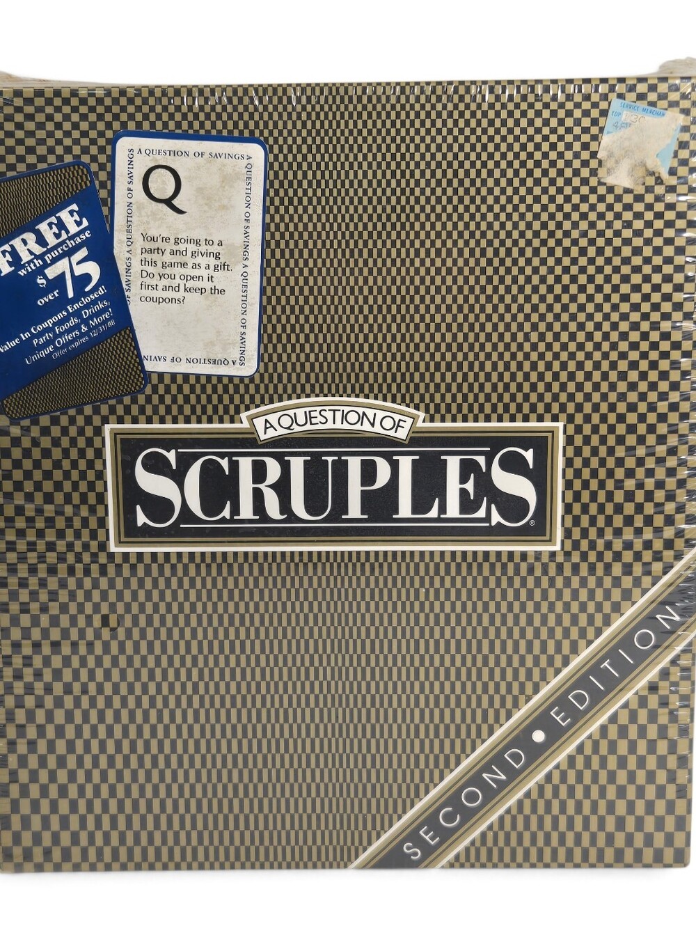 New, Sealed 1987 A Question of SCRUPLES Second Edition Adult